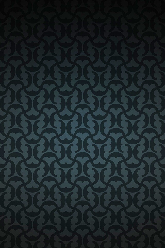 Черный извилистый узор обои