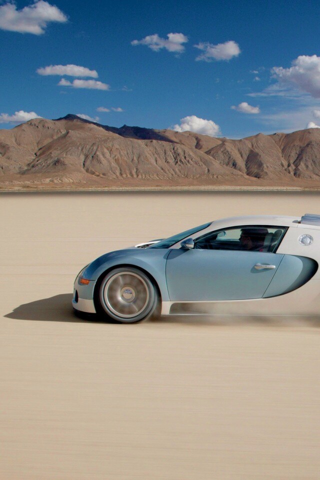 Бугатти в долине обои