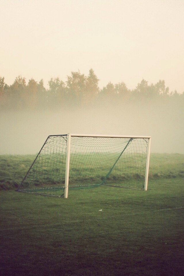 Футбольные ворота обои