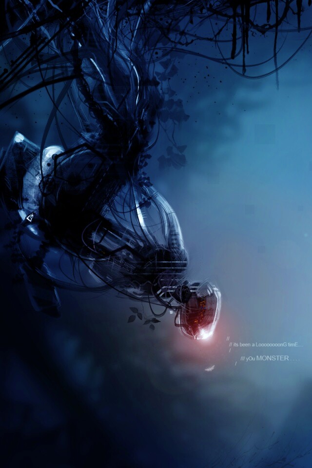 Гладос из PORTAL2 обои