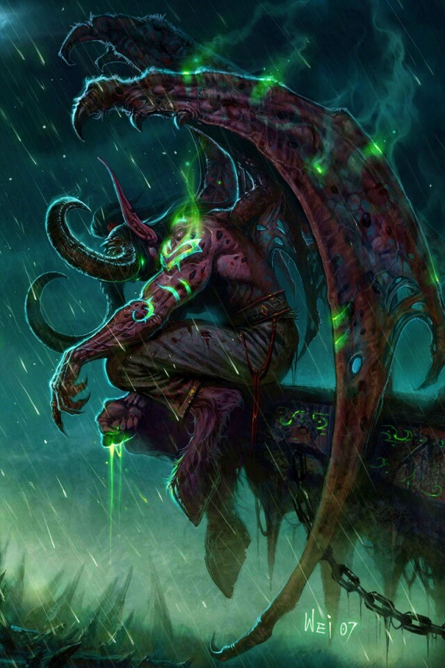 Иллидан обои