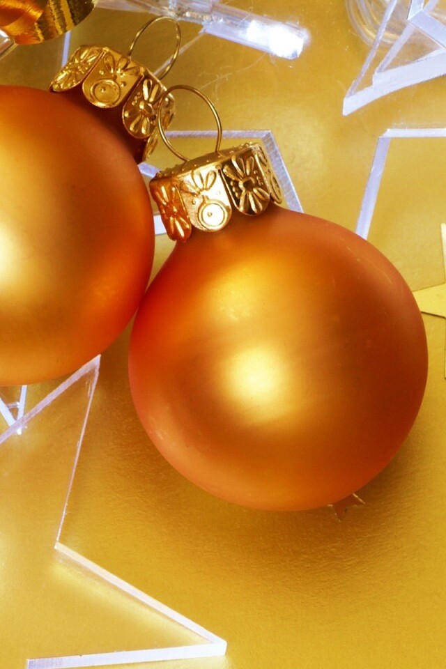 Елочные игрушки обои