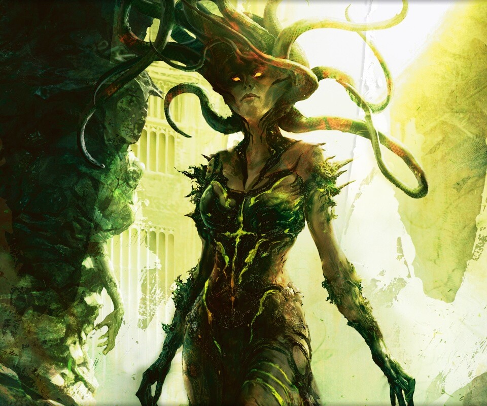 Горгона обои