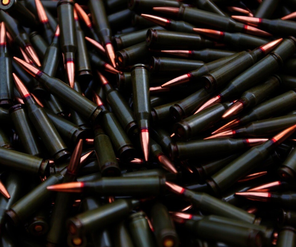 Черные патроны обои