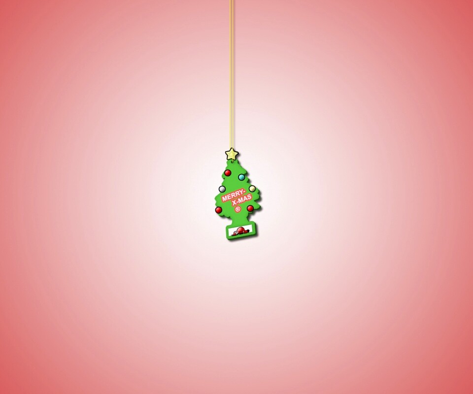 Автомобильны ароматизатор Merry x-mas обои