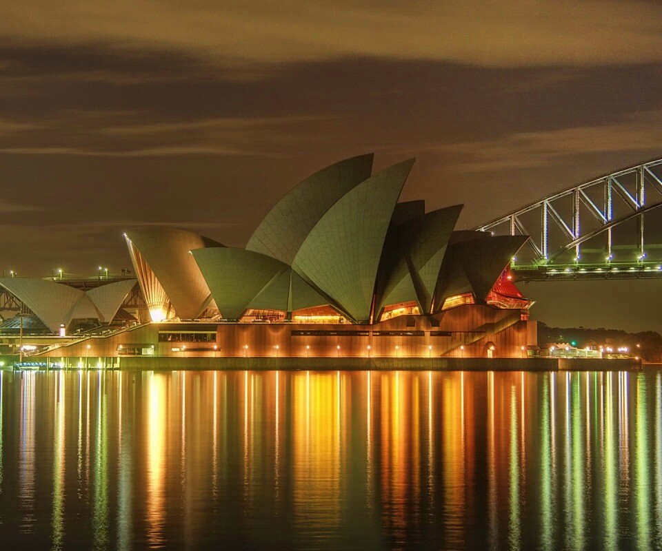 Здание оперы в Сиднее обои