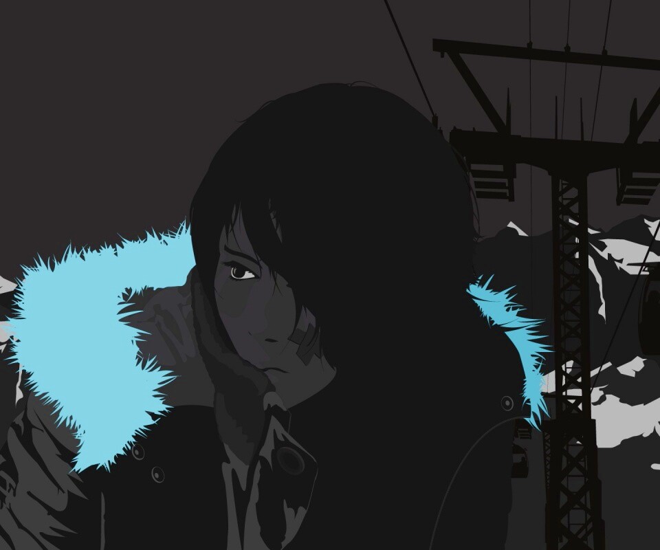 Парень на горнолыжном курорте обои