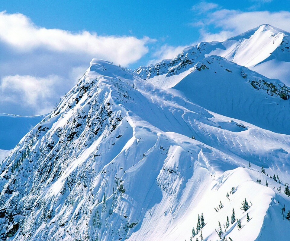 Горная гряда обои