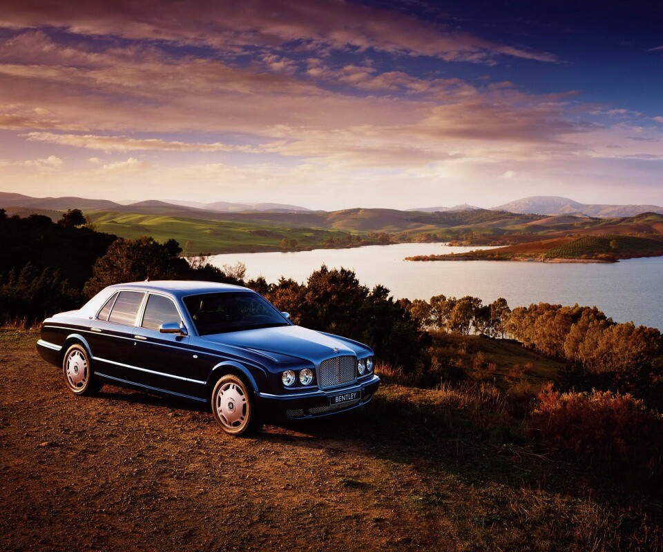 Бентли на природе обои