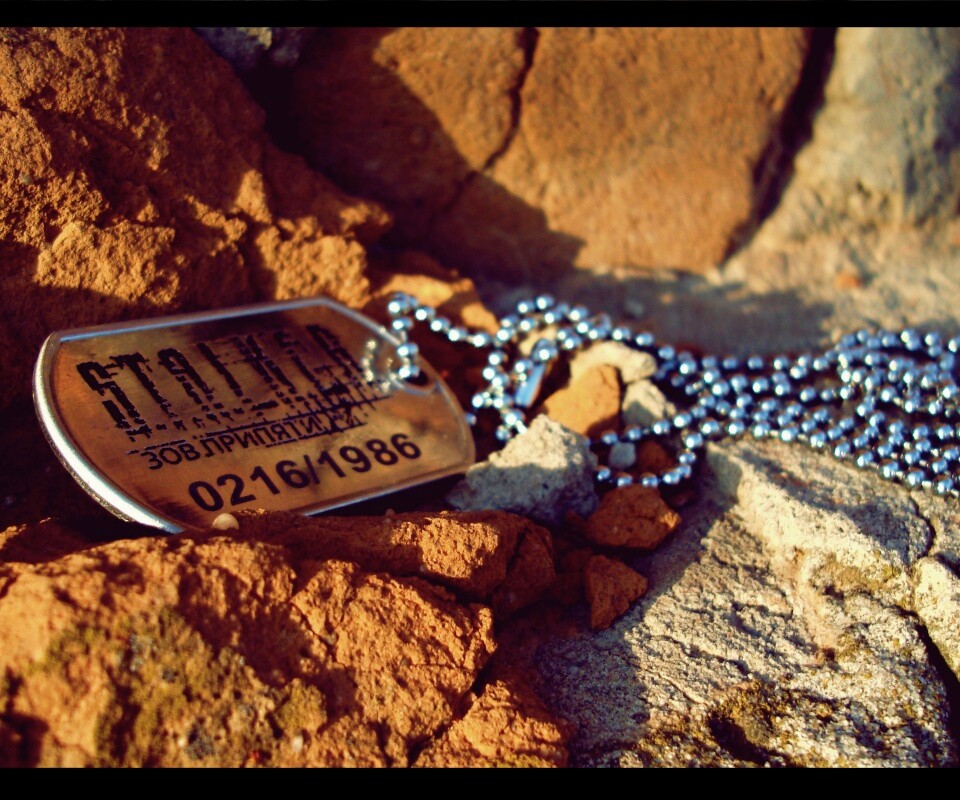 Жетон Сталкер обои