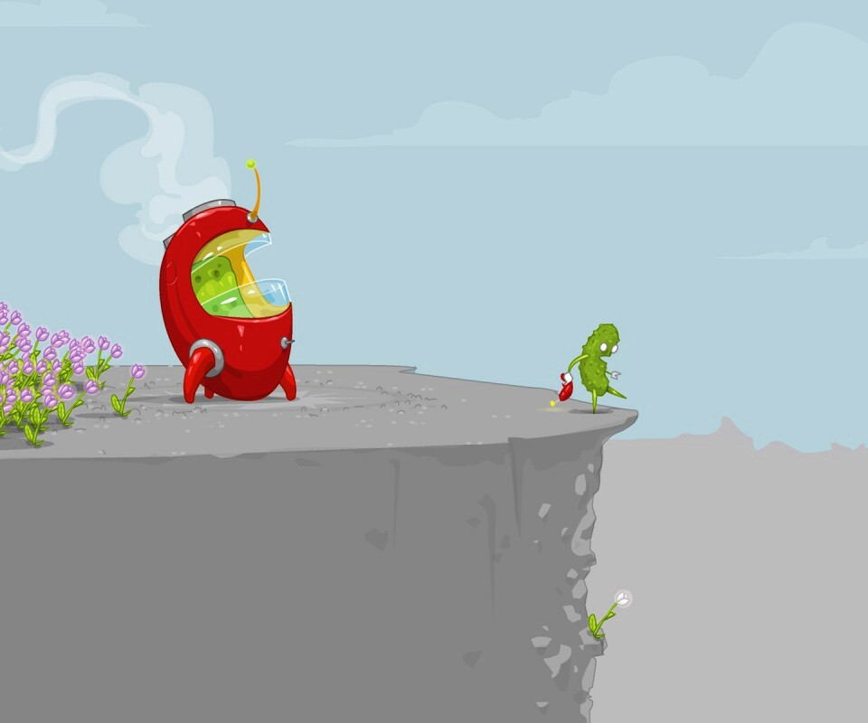 Инопланетное растение обои