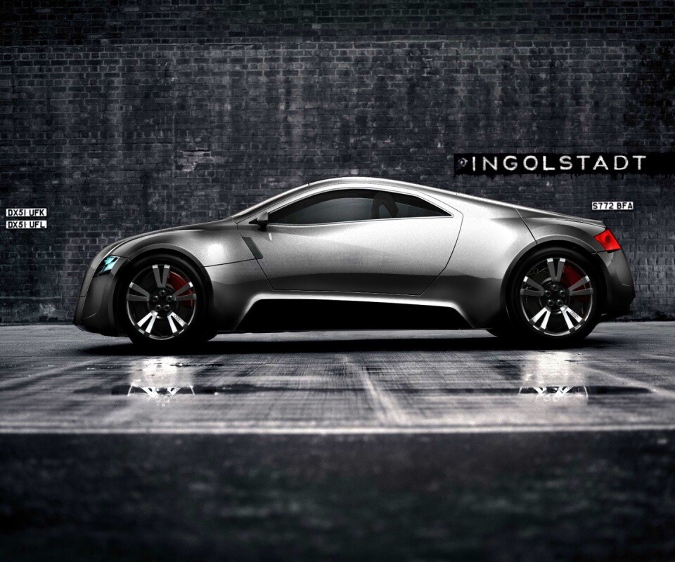 Концепт Audi R Zero обои