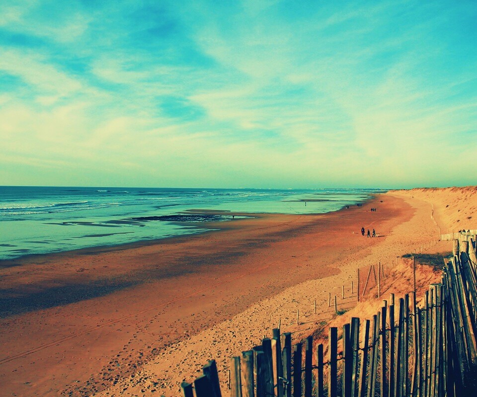 Обмелевший берег обои