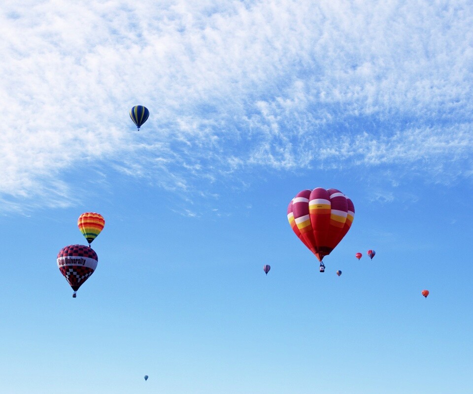 Парад воздушных шаров обои