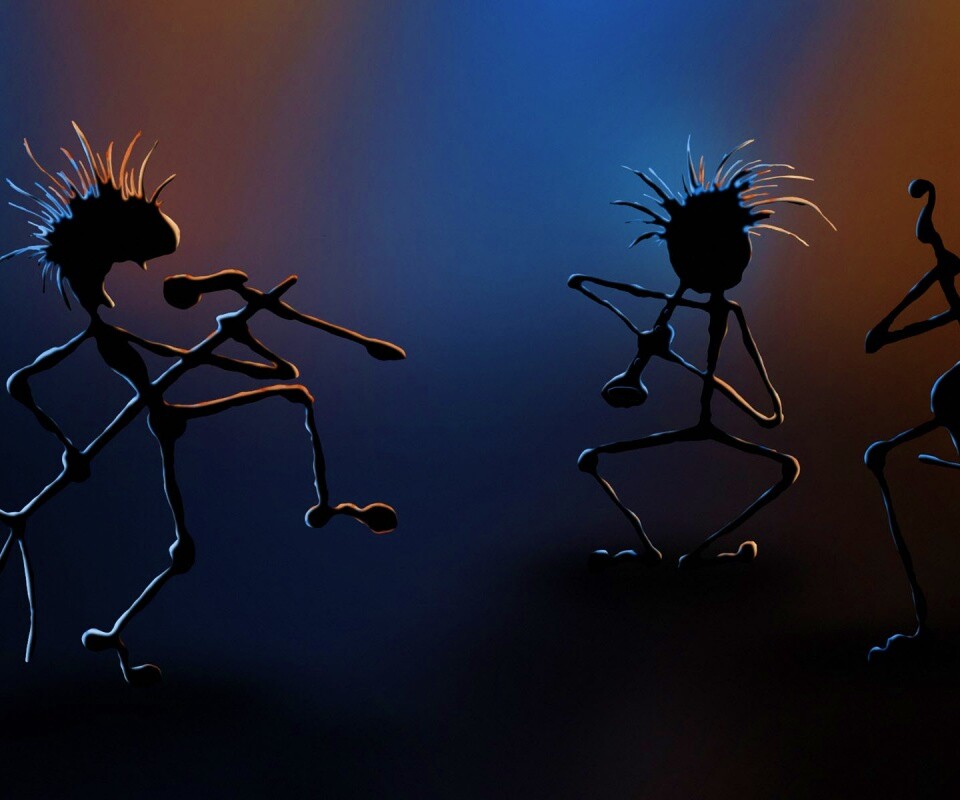 Фигурки музыкантов обои