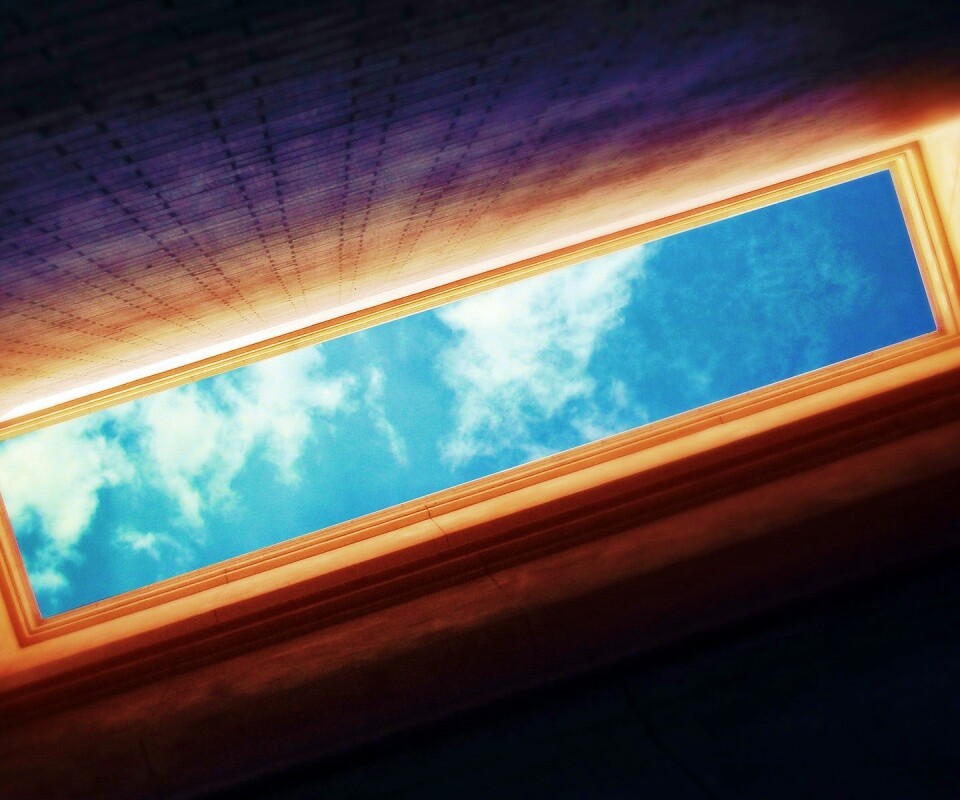 Прямоугольный каменный колодец обои