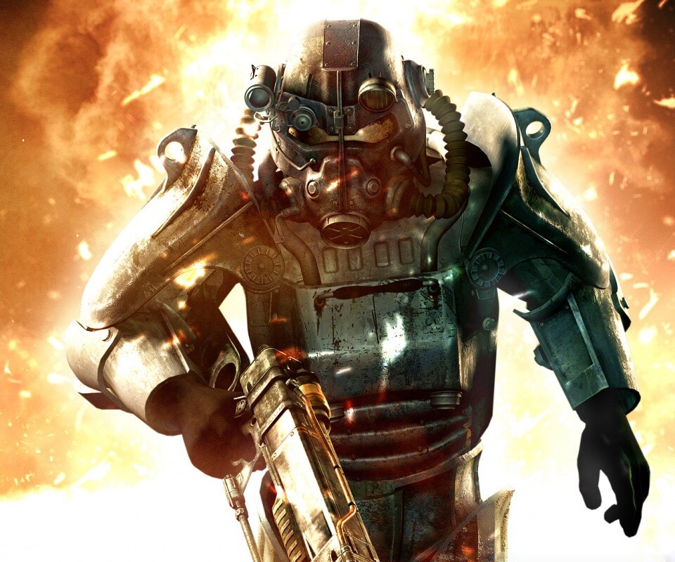 Солдат Братства Стали обои