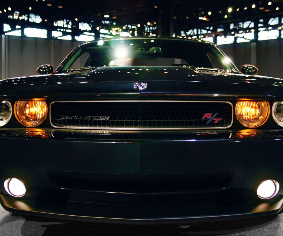 Фары Dodge Challender обои