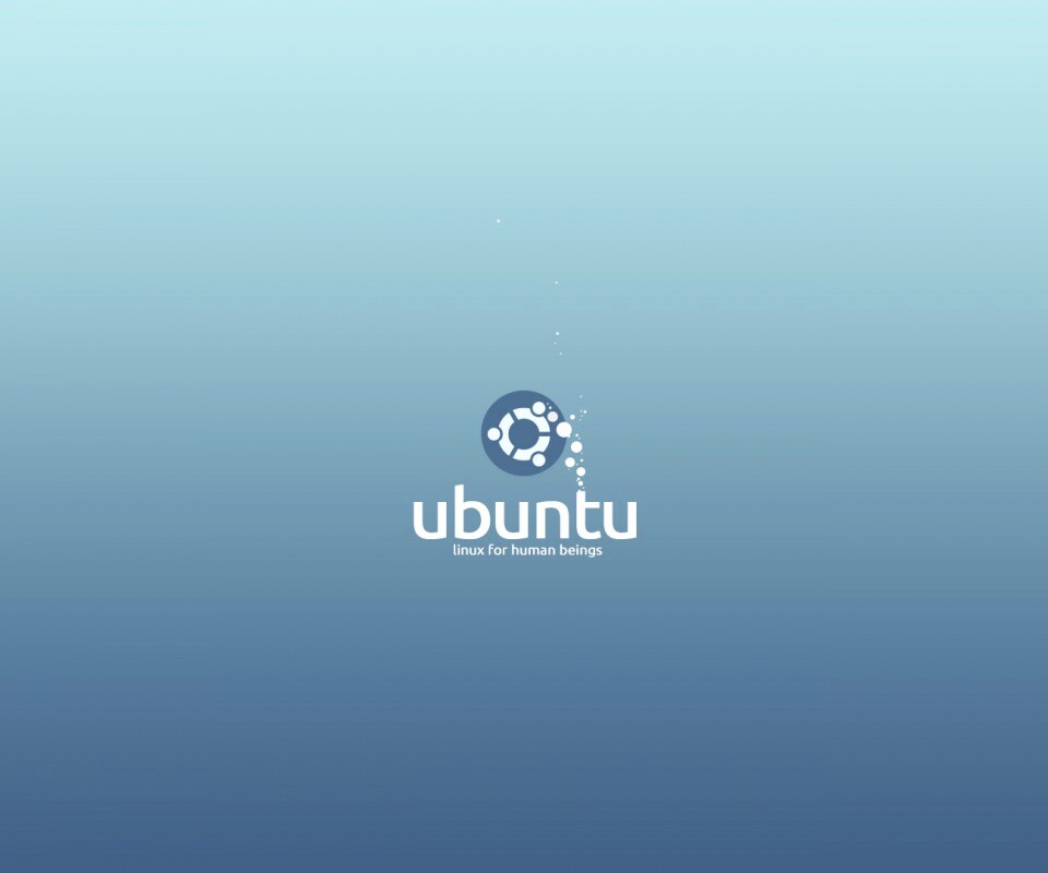 Логотип Ubuntu обои