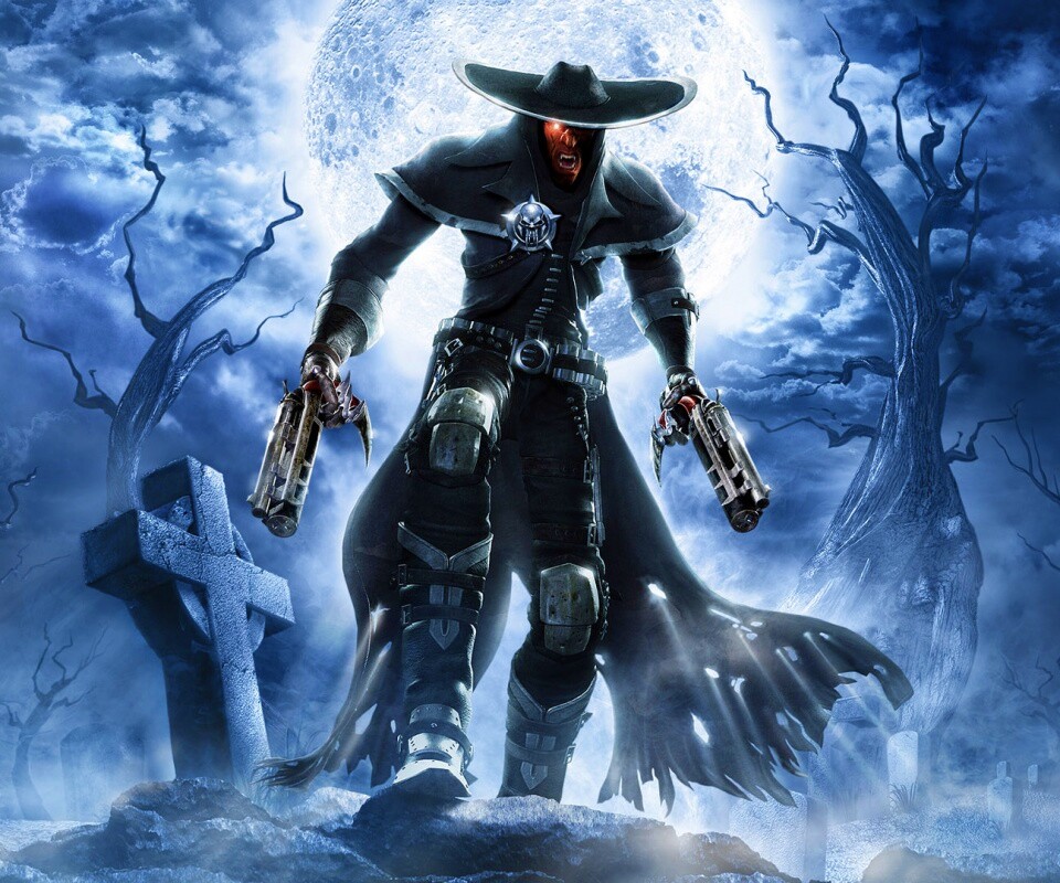 Мертвец с пистолетами обои