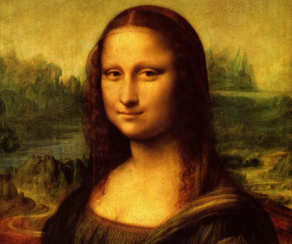 Картина Мона Лиза обои