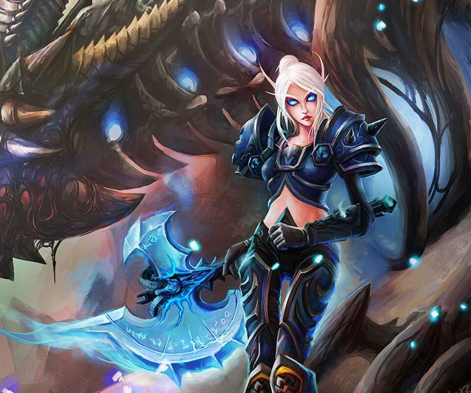 Героиня MMORPG обои