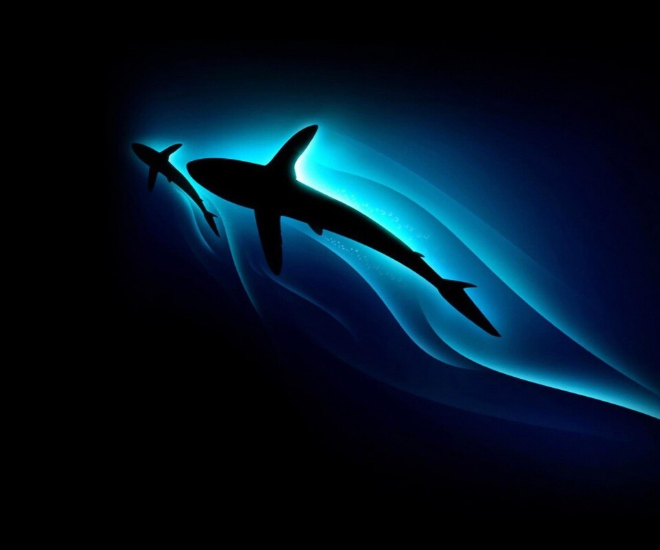 Рыбы в глубине обои