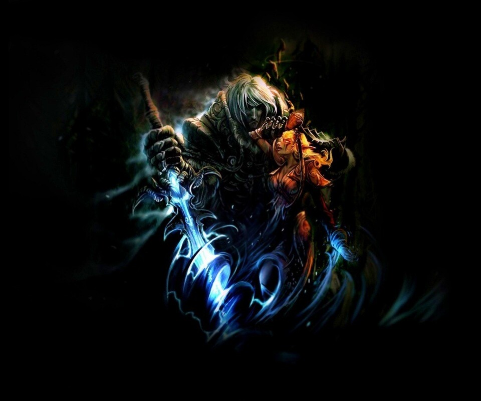 Ледяной клинок обои