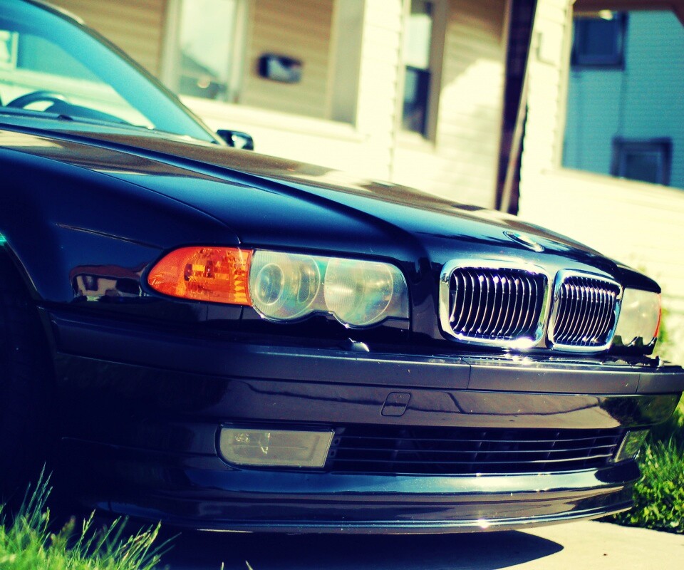 BMW e38 обои