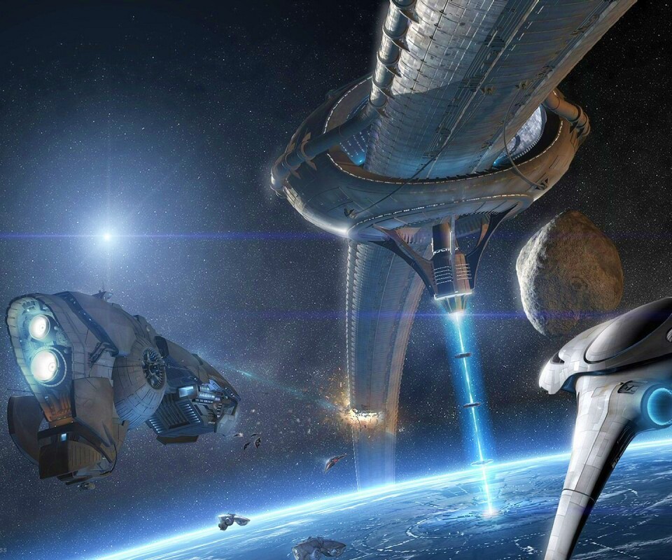 На орбите обои