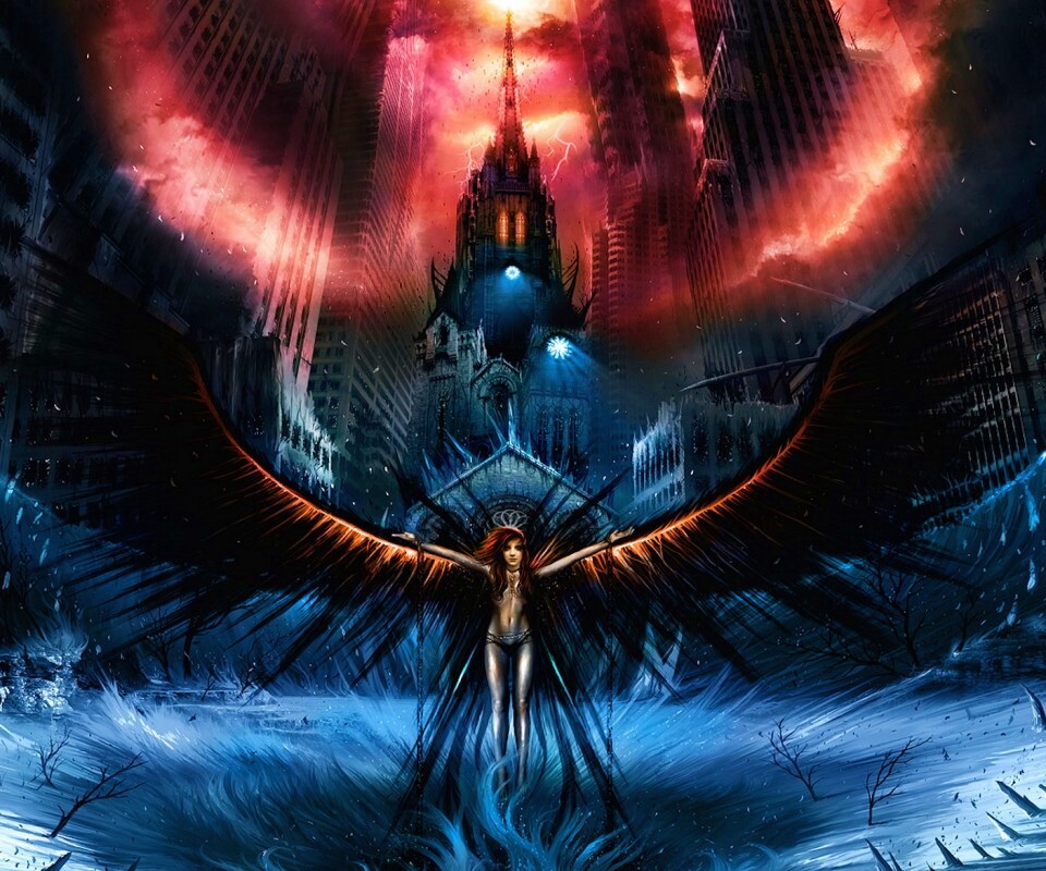 Тёмный ангел обои