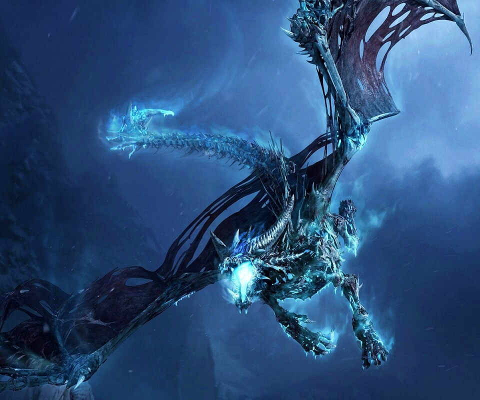 Ледяной дракон обои
