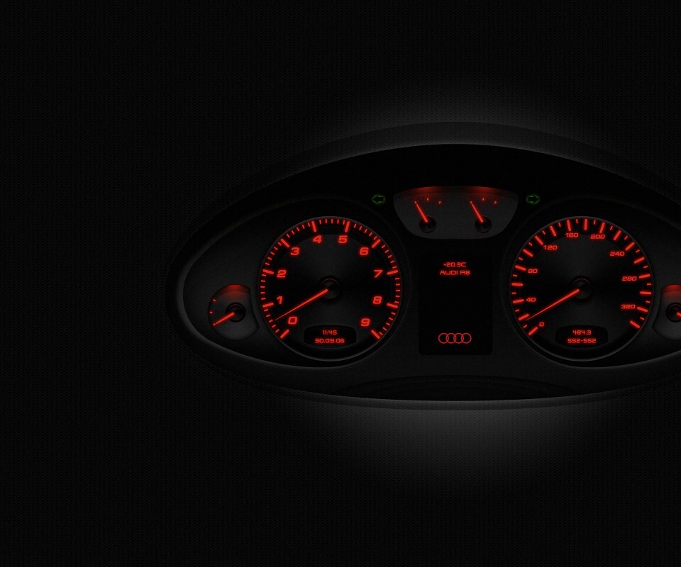 Приборная панель Audi обои