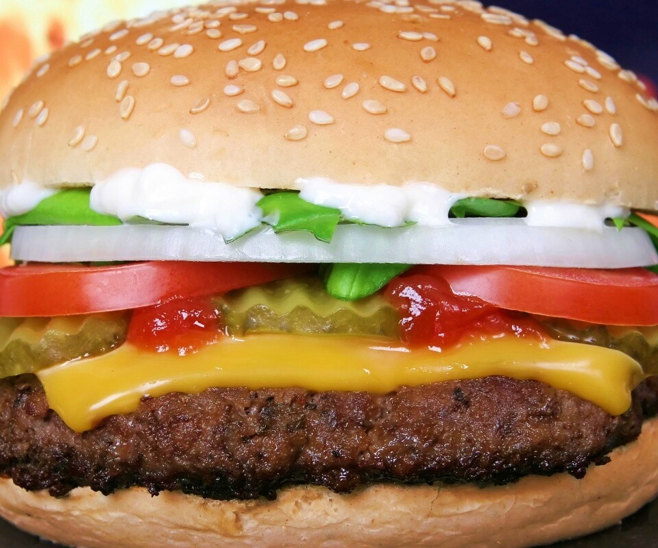 Чизбургер обои