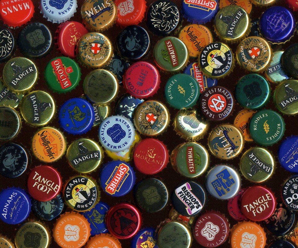 Пивные пробки обои