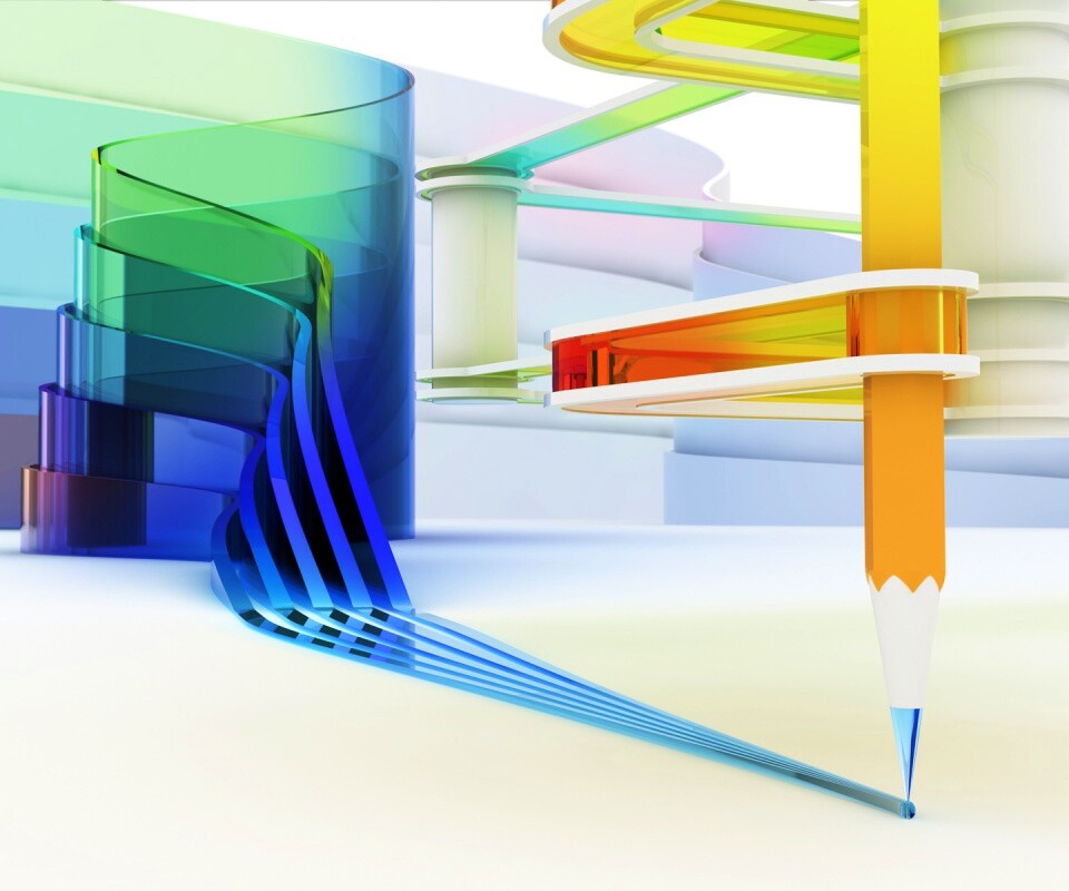 Фантазия карандаша обои