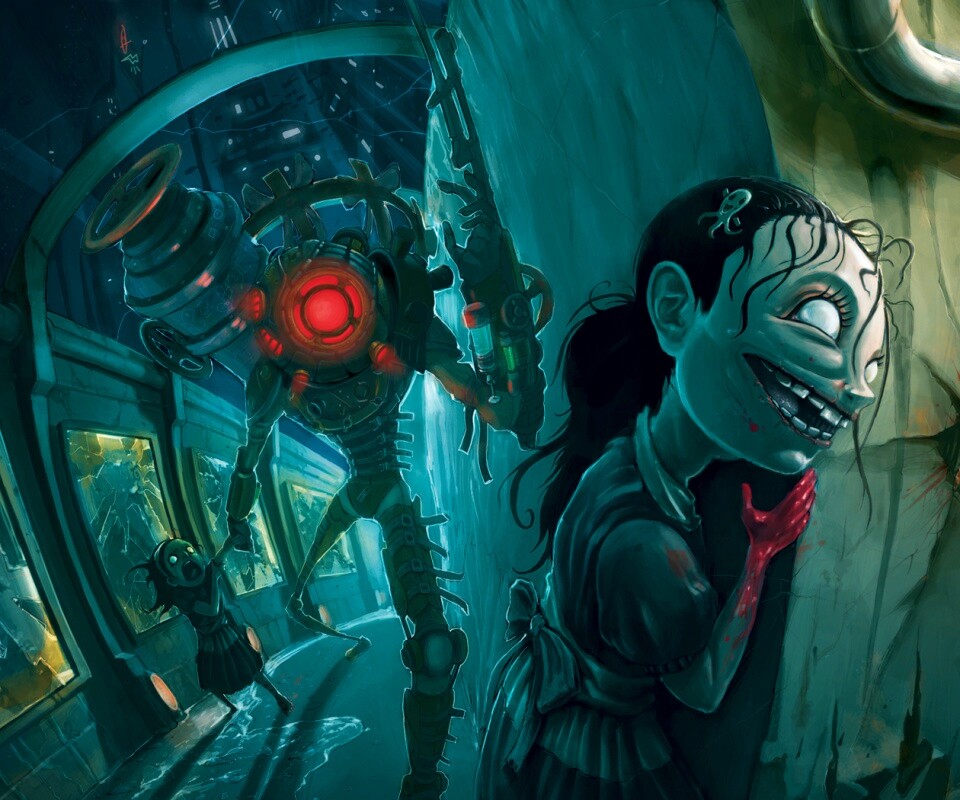 Фанарт Bioshock обои