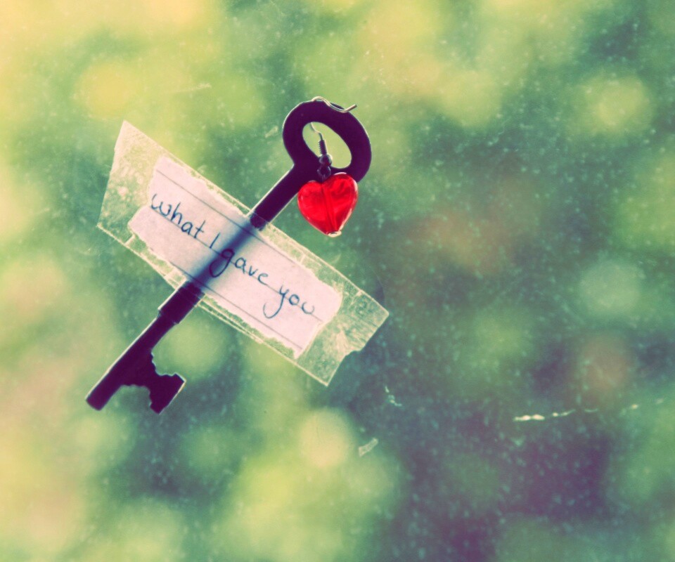 Ключ от сердца обои