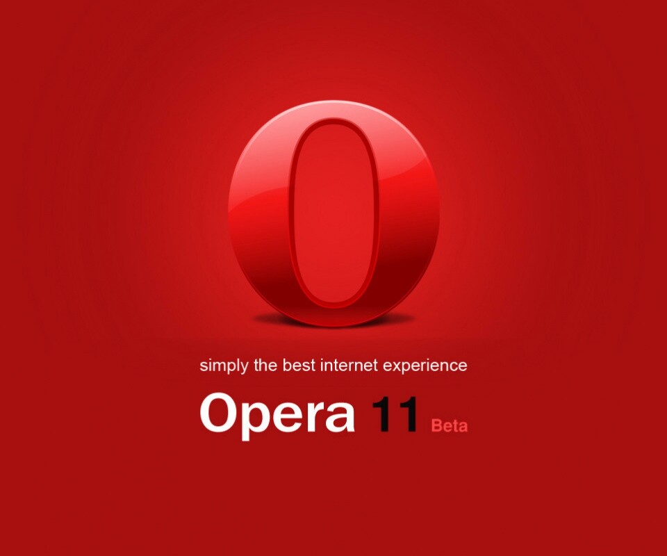 Opera 11 обои