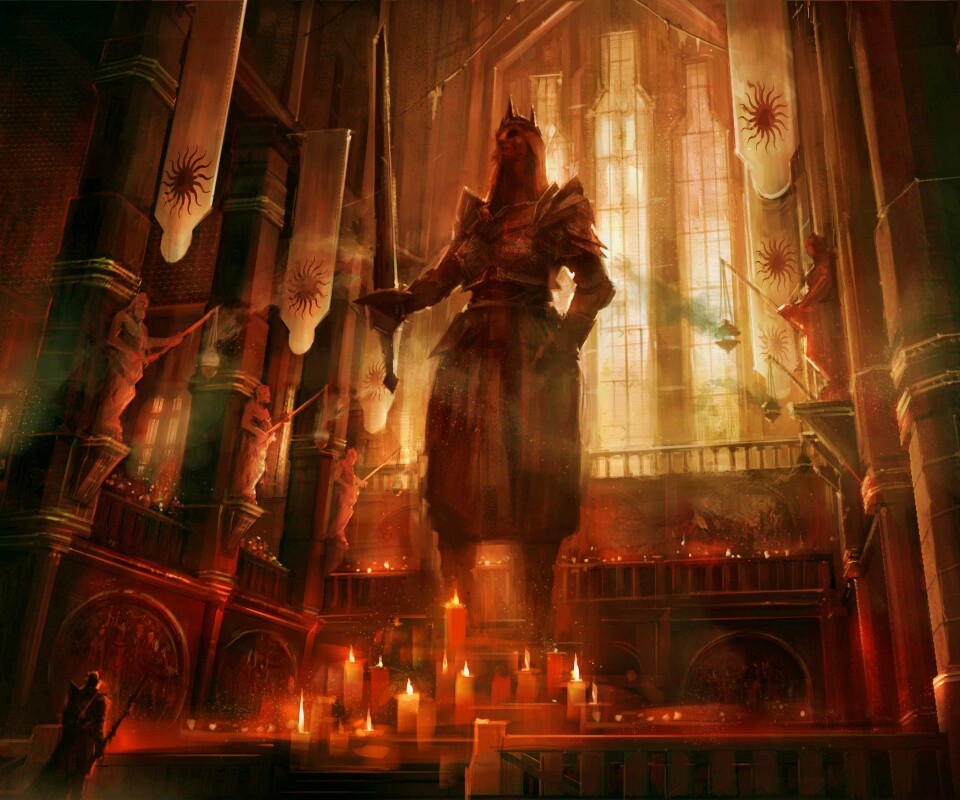 Алтарь из Dragon Age обои