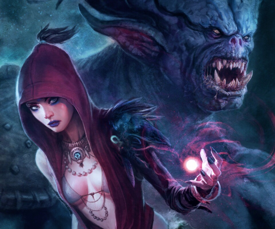 Морриган и порождение тьмы обои
