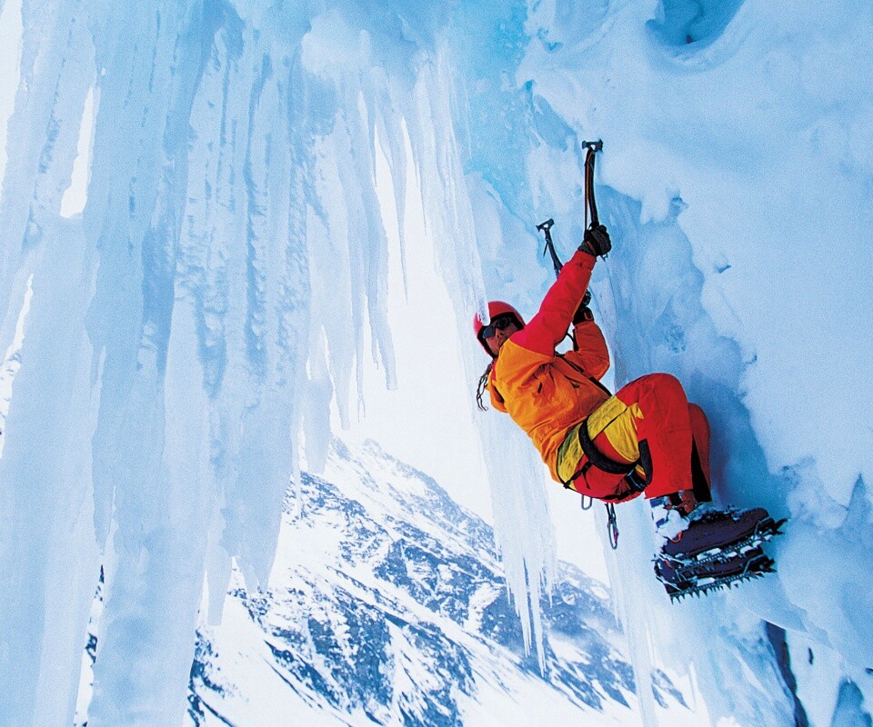 Альпинист обои