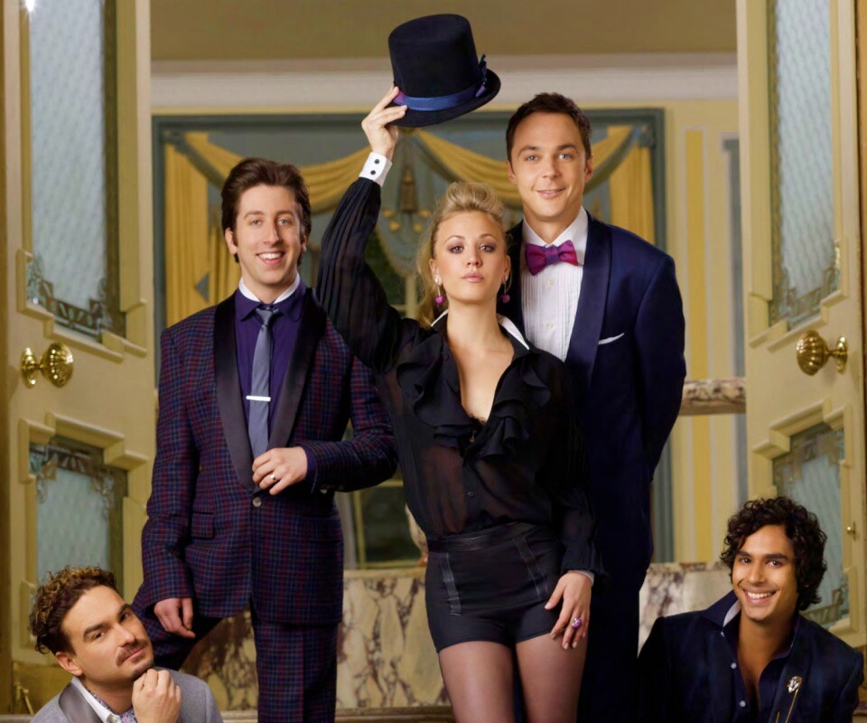 Персонажи теории большого взрыва обои