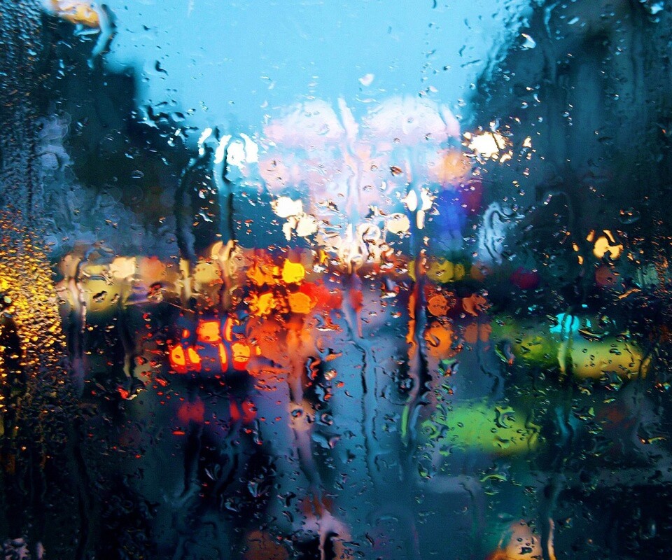 После дождя обои