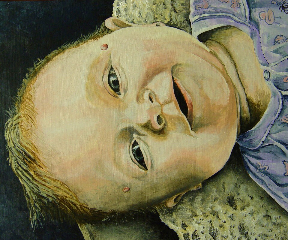 Портрет ребёнка обои