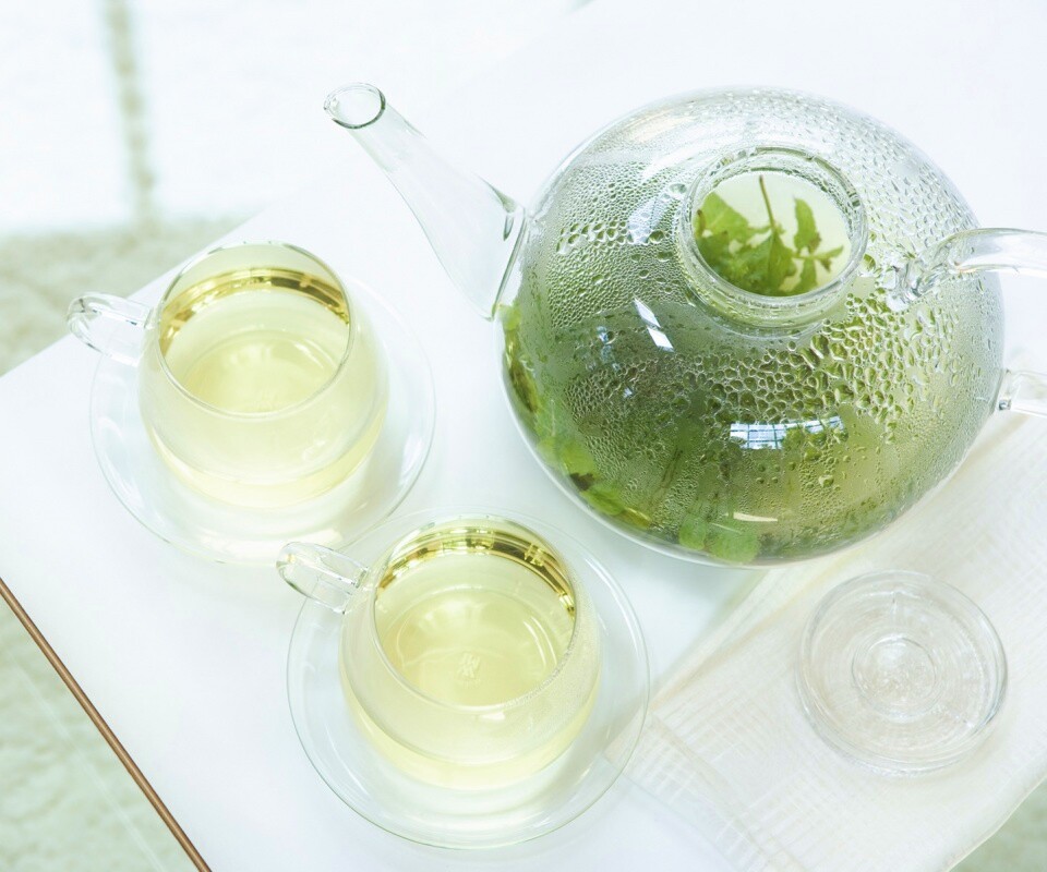 Зеленый чай обои