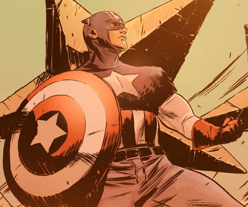 Капитан Америка обои