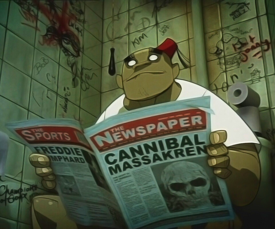 Рассел Хоббс из Gorillaz обои