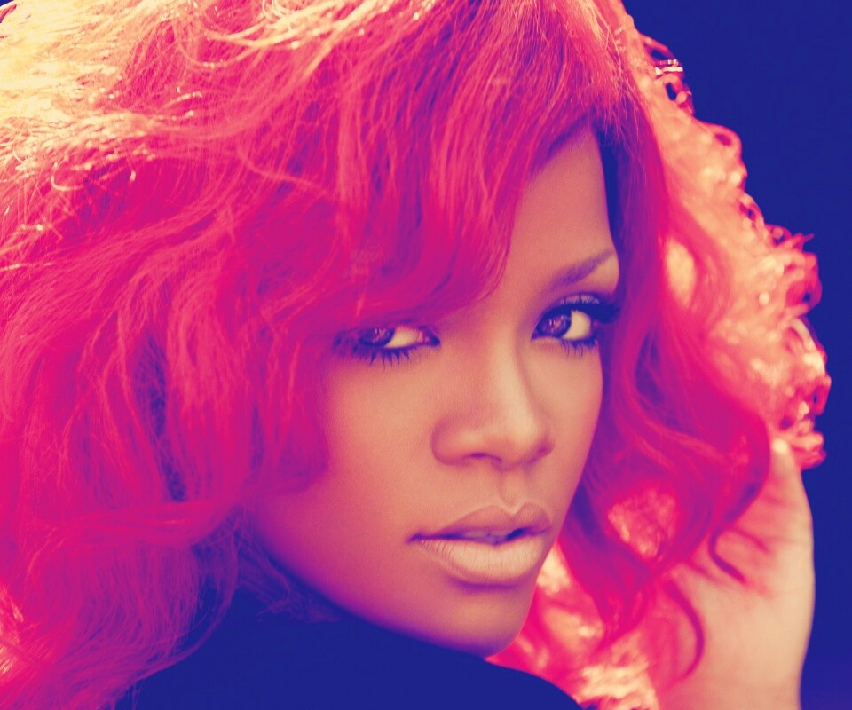 Огненная Рианна обои