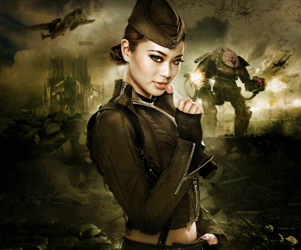 Эмбер из Sucker Punch обои